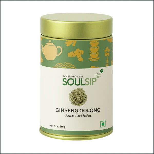 Soulsip Ginseng Oolong Tea Canister