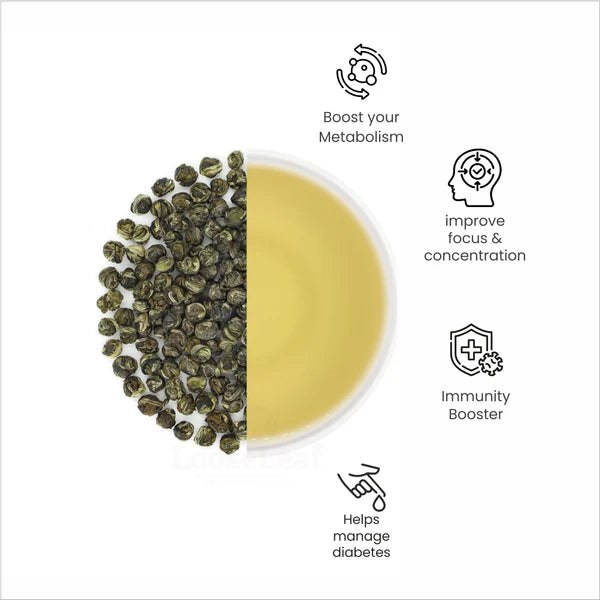 Soulsip Jasmine Pearl Tea Benefits
