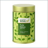 Soulsip Tulsi Detox Green Tea with Cinnamon and Ginger