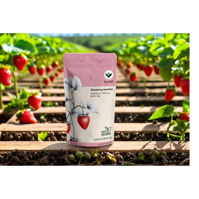 Tea Mill Organic Strawberry Herb Bliss