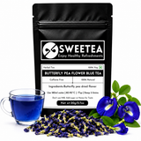 Sweetea Butterfly Pea Flower Infusion with Gorgeous Blue Hue - Pack of 2