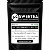 Sweetea Butterfly Pea Flower Infusion with Gorgeous Blue Hue - Pack of 2