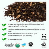 Taurus Invigorating Organic Assam Masala Black Tea - Zodiac Blend of Strength & Stability