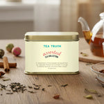 Tea Trunk Assorted Tea Collection with Black, Green and Oolong Tea Blends