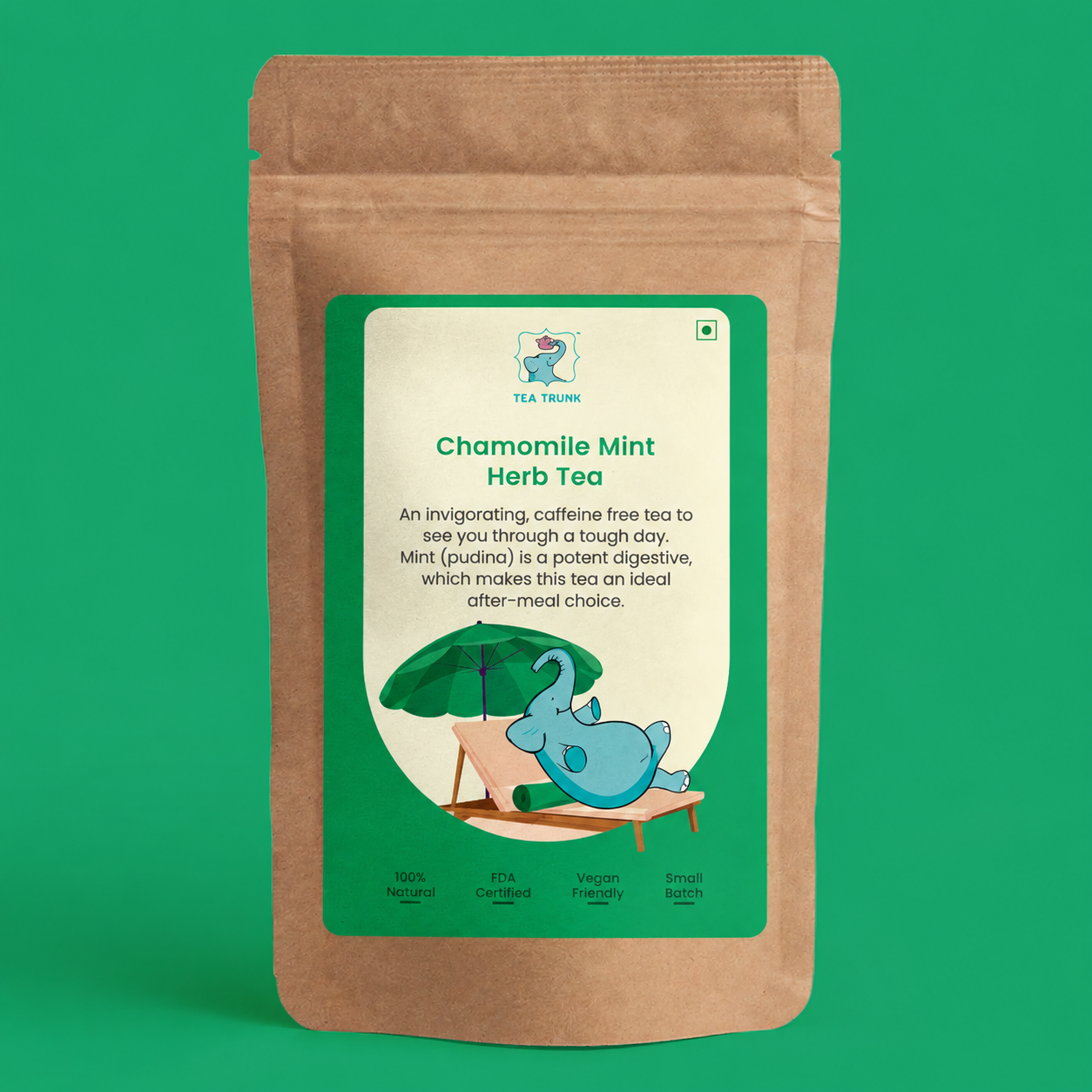 Tea Trunk Chamomile Mint Herbal Tea Pack