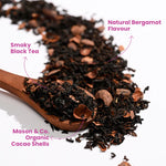 Tea Trunk Chocolate Earl Grey Assam Black Tea with Organic Cacao and Bergamot