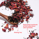 Tea Trunk Rose Darjeeling Oolong Tea Leaves