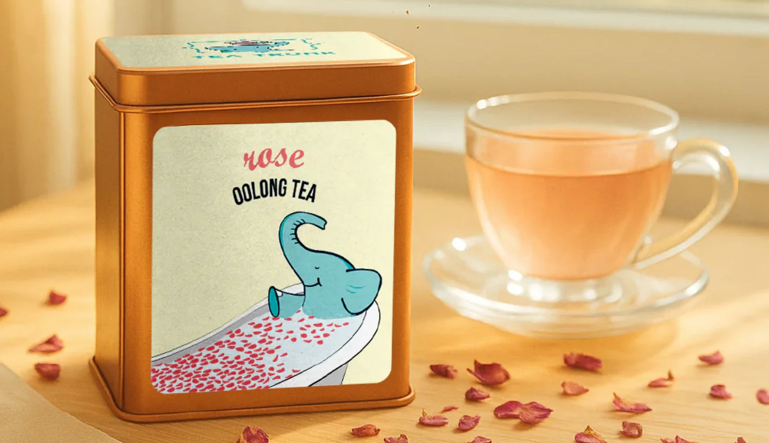 Tea Trunk Rose Oolong Tea
