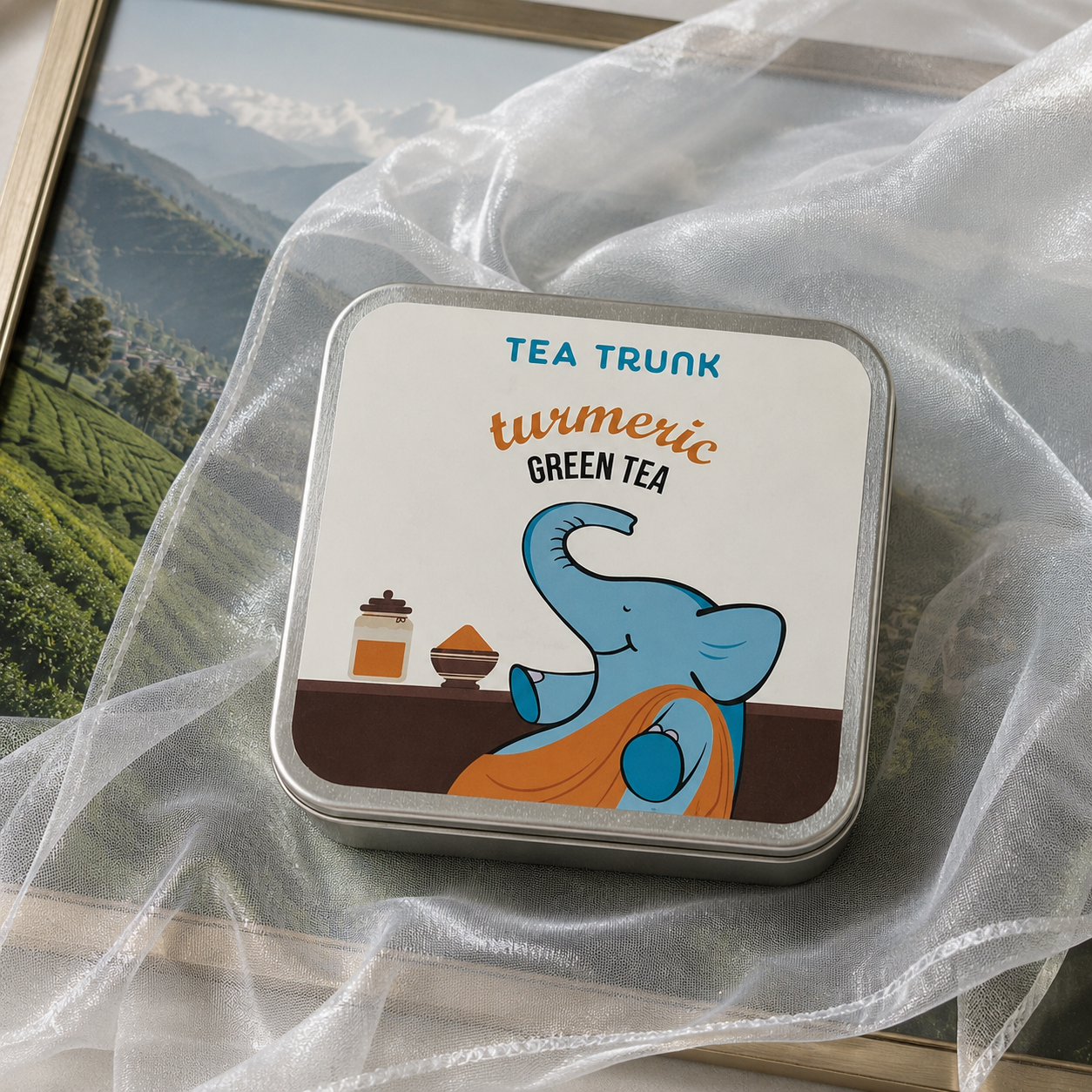 Tea Trunk Turmeric Green Tea