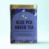 Tea Blends Blue Bloom Green Tea with Butterfly Pea Flowers for an Enchanting Blue Infusion