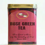 Tea Blends Rose Petal Green Tea with Floral Essence for Romantic Reveries