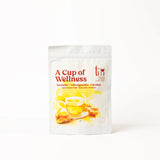 Tea Melange A Cup of Wellness Green Tea with Turmeric, Ashwagandha and Warming Spices – Nourishing Golden Wellness Blend - Tea Bags