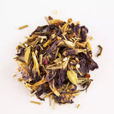 Tea Melange Blue Idyll Floral and Gently Spicy Green Tea with Butterfly Pea Flower, Lemongrass, and Aromatic Spices - Tea Bags