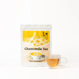 Tea Melange Calming Chamomile Floral Infusion with Citrusy Undertones for a Good Night's Sleep - Bags
