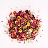 Tea Melange Dream Away Floral and Sweet Infusion of Chamomile, Rose Petals, Lavender Buds and Wellness-Supporting Botanicals - Bags