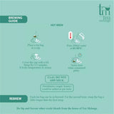 Tea Melange Green Exotica Premium Green Tea with Minty and Gingery Notes for Rejuvenation and Natural Upliftment - Tea Bags