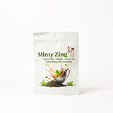 Tea Melange Minty Zing Crisp and Refreshing Green Tea with Ginger and Licorice – Tea Bags