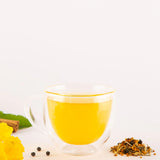 Tea Melange Spicy Turmeric Warming Golden Herbal Infusion for Everyday Wellness -  Bags