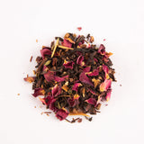 Tea Melange Tranquility Green Tea with Hibiscus, Rose and Rooibos – A Calming Floral & Spice Blend - Tea Bags