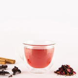 Tea Melange Tranquility Green Tea with Hibiscus, Rose and Rooibos – A Calming Floral & Spice Blend - Tea Bags