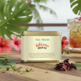 Tea Trunk Hibiscus Darjeeling Green Tea with Tangy Citrus Flavour for a Refreshing Antioxidant Boost