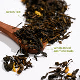 Tea Trunk Jasmine Green Tea with Delicate Aroma for Relaxation and Immunity