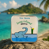 Tea Trunk Long Island Darjeeling Green Tea with Mint and Orange Blend that Refreshes and Supports Digestion