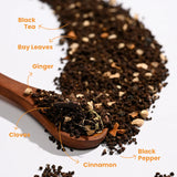 Tea Trunk Masala Chai Assam Black Tea with Ginger, Cloves and Traditional Indian Spices
