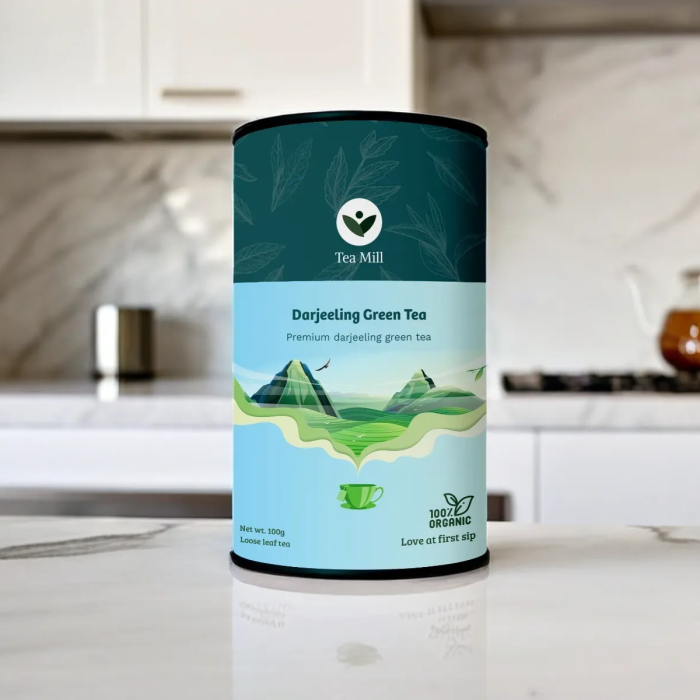 Tea Mill Organic Premium Darjeeling Second Flush Green Tea