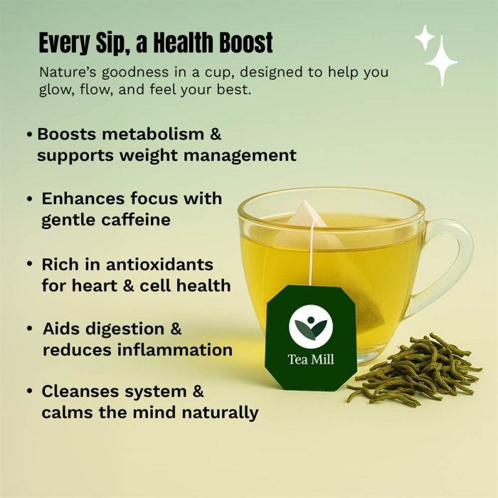 Tea Mill Darjeeling Green Tea Benefits