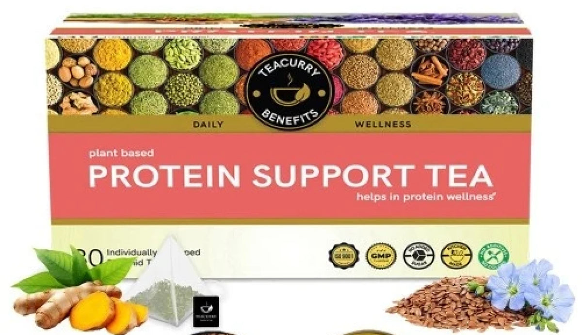 Teacurry Protein Support Tea Box