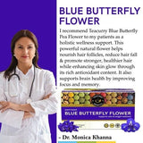 Teacurry Blue Butterfly Pea Infusion for Skin, Hair and Everyday Wellness - Pyramid Bags