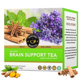 Teacurry Brain Support Infusion with Butterfly Pea & Ashwagandha for Focus and Everyday Mental Wellness - Pyramid Bags
