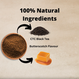 Teacurry Butterscotch Assam Black Tea for Sweet, Buttery & Indulgent Chai Experience - Pack of 2