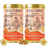 Teacurry Butterscotch Assam Black Tea for Sweet, Buttery & Indulgent Chai Experience - Pack of 2