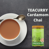 Teacurry Cardamom Assam Black Tea — Fragrant, Spiced Chai with a Warming Finish