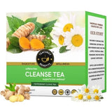 Teacurry Cleanse Herbal Infusion with Ginger, Turmeric & Peppermint for Liver and Digestive Support - Pyramid Bags