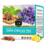 Teacurry Dark Circles Green Tea with Turmeric, Rose & Gotu Kola - Skin Nourishing Blend for a Brighter-Looking Eye Area - Pyramid Tea Bags
