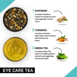 Teacurry Eye Care Assam Green Tea with Fennel, Amla & Turmeric — Nutrient-Rich Blend for Everyday Eye Wellness - Pyramid Tea Bags