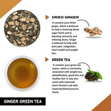 Teacurry Ginger Green Tea for Metabolism, Digestion & Immunity – Pyramid Tea Bags