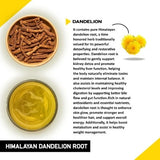 Teacurry Himalayan Dandelion Root Infusion - Earthy & Naturally Caffeine-Free - Pyramid Bags