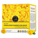 Teacurry Himalayan Dandelion Root Infusion - Earthy & Naturally Caffeine-Free - Pyramid Bags