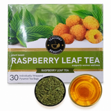 Teacurry Himalayan Raspberry Leaf Infusion for Women's Wellness - Fruity, Earthy & Naturally Caffeine-Free - Pyramid Bags