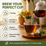 Teacurry Himalayan Stinging Nettle Infusion - Nutrient-Rich, Earthy & Naturally Caffeine-Free - Pyramid Bags