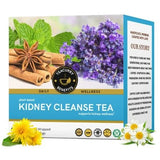 Teacurry Kidney Cleanse Infusion with Dandelion, Nettle & Turmeric - Herbal Blend for Kidney & Digestive Care - Pyramid Bags