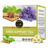 Teacurry Knee Support Herbal Blend with Turmeric, Ginger & Willow Bark for Joint Comfort and Mobility - Pyramid Bags