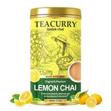 Teacurry Lemon Assam Black Tea for Zesty, Citrusy & Invigorating Chai Experience - Pack of 2