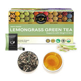 Teacurry Lemongrass Green Tea for a Fresh, Balanced Daily Ritual - Pyramid Tea Bags