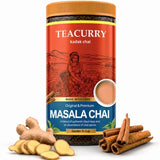 Teacurry Masala Assam Black Tea with Ginger & Cardamom - Bold, Spiced & Aromatic Chai Experience - Pack of 2