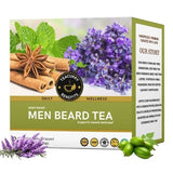 Teacurry Men Beard Infusion with Amalaki, Nettle & Rosemary - Nourishing Blend for Beard Care - Pyramid Bags
